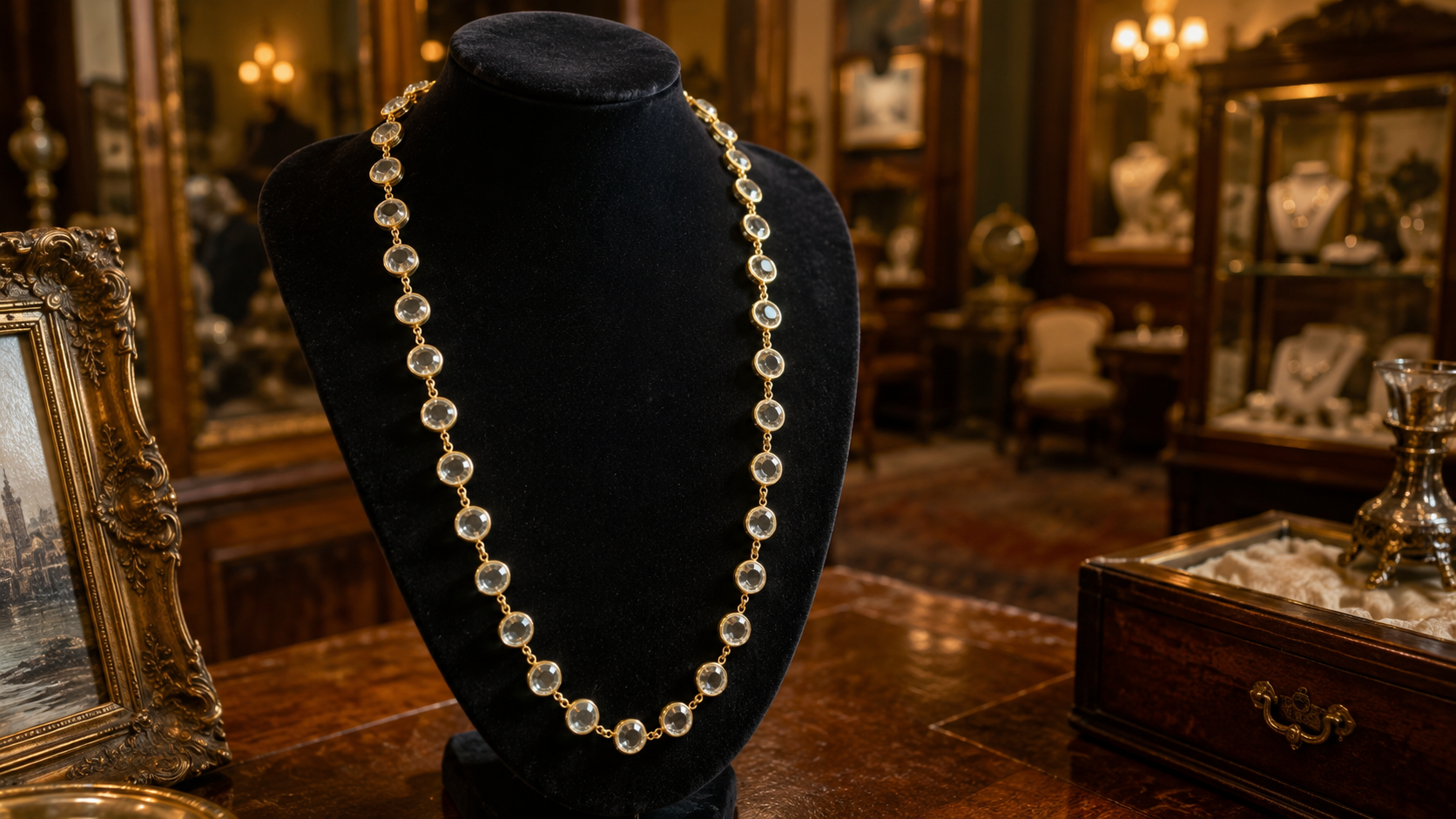 Collier ancien - La Maison des Antiquaires à Pau